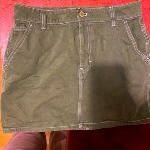 Tna Greenwhich cargo skirt size 6